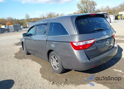 2013 Honda Odyssey Ex from USA, damaged, VIN 5FNRL5H42DB061232